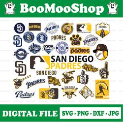 san diego padres svg, cut files, baseball clipart, cricut san diego padres svg, cutting files,mlb svg, clipart,