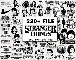 330 file mega bundle stranger things svg eps png,bundle hellfire club for cricut, silhouette, digital, file cut