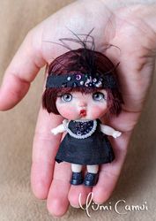 cute mini gatsby girl doll by yumi camui