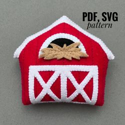 diy farmhouse   ornament felt pattern  farm animals   felt pattern