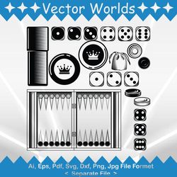 Backgammon svg, Backgammons svg, Wow svg, Sport, Sports, SVG, ai, pdf, eps, svg, dxf, png