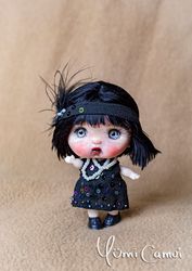 cute mini gatsby girl doll by yumi camui