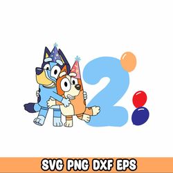 bluey friends png, bluey family party png, bluey birthday png, bluey party png, bluey party decorations