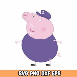 cartoon svg png, pig cartoon svg, pig cartoon clipart, cartoon pig svg file for cricut, kids shirt svg file, pig catroon