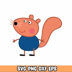 cartoon svg png, pig cartoon svg, pig cartoon clipart, cartoon pig svg file for cricut, kids shirt svg file, pig catroon