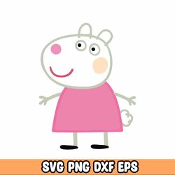 peppa pig svg, peppa pig bundle family svg, peppa pig png, peppa pig layered, peppa alphabet, peppa pig files on ultimat