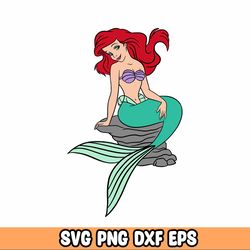 the little mermaid svg bundle, mermaid svg, ariel, flounder, king tritan, sebastian svg, cut files cricut silhouette, pn