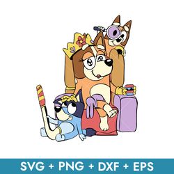 Bluey Bingo Svg, Bluey Svg, Bluey, Blue, Blue Dog, Bluey Characters, Bluey  Dog, Buey Svg, Bluey Family Svg, BC50