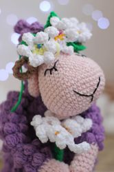lamb crochet pattern english amigurumi sheep