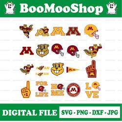 minnesota golden gophers svg files, cricut, silhouette studio, digital cut files, cricut, football svg, ncaa sp