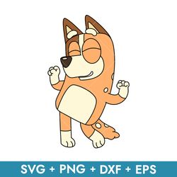 bluey chilli svg, bluey svg, bluey, blue, blue dog, bluey characters, bluey dog, buey svg, bluey family svg, bc51