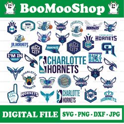 charlotte hornets svg, charlotte svg, hornets svg logo for silhouette, cricut, nba svg, nba svg, basketball cli