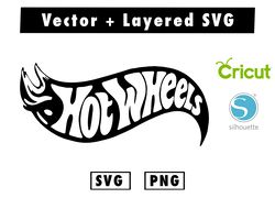 hot wheels logo svg, png files for cricut machine , anime svg , manga svg , goku svg