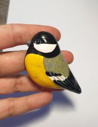 brooch bird tit