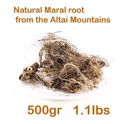 siberian maral root 1lb (500g), collected in the altai mountains, leuzea strengthen immunity