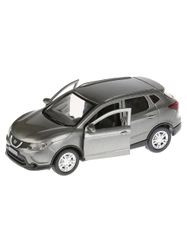 nissan qashqai silver diecast car scale, collectible toy cars, model, 1/36