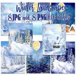 winter backgrounds: "holiday backdrops" snowy forest winter scenery mug design diy christmas card christmas background m