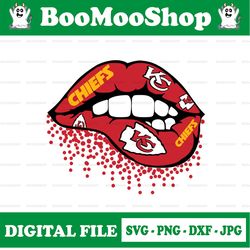kansas city chiefs  inspiredlips png file printable, sublimation