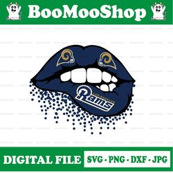 los angeles rams inspired lips png file sublimation printing, png file printable, sublimation