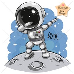 cute cartoon astronaut png, clipart, sublimation design, cool, print, clip art, boys