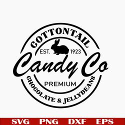 cottontail candy company svg, funny easter svg