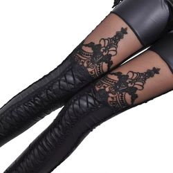 UO Mesh Bow Tights