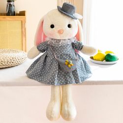 lu lu soft bunny stuffed toy perfect for baby gift(us customers)