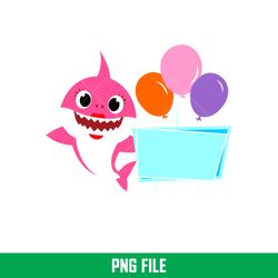 baby shark png, shark family png, ocean life png, cute fish png, shark png digital file, bbs39