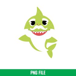 baby shark png, shark family png, ocean life png, cute fish png, shark png digital file, bbs54