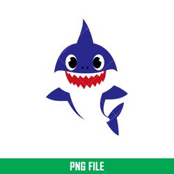 baby shark png, shark family png, ocean life png, cute fish png, shark png digital file, bbs55