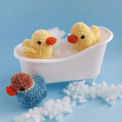 duck plush amigurumi crochet pattern stuffed animals plushies