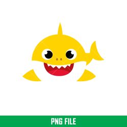 baby shark png, shark family png, ocean life png, cute fish png, shark png digital file, bbs95