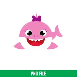 baby shark png, shark family png, ocean life png, cute fish png, shark png digital file, bbs96