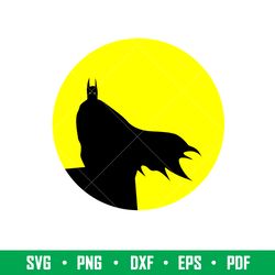 Batman Svg, Batman Heroes Svg, DC Superhero Svg,  DC Comics Svg, DC Comics Svg Png Dxf Eps Pdf File, Bm73
