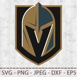 vegas golden knights logo svg png jpeg digital cut vector files for silhouette studio cricut design