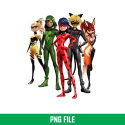 miraculous ladybug png, ladybug png, miraculous tales of ladybug & cat noir png digital file, ct27