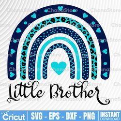 little brother rainbow png - sibling png - little brother announcement ideas - little brother rainbow