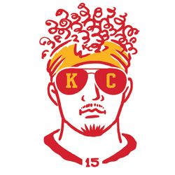 mahomes kc chiefs nfl team svg files, mahomes svg, kc logo svg, chiefs svg