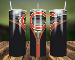 chicago bears tumbler wrap, 20oz tumbler wrap, nfl tumbler, chicago bears png, chicago bears png