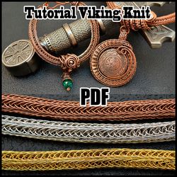 viking knit jewelry tutorial pdf