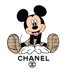 mickey fashion chanel svg, chanel logo svg, chanel logo svg, chanel fashion logo svg digital download