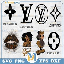 Louis Vuitton Dripping Logo Svg, Logo Svg, Trending Svg, Lou