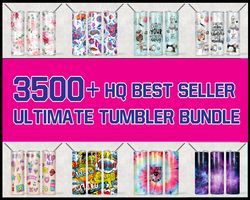 3500 file tumbler designs bundle png high quality, designs 20 oz sublimation, bundle design template for sublimation