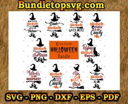 big halloween svg bundle, witch svg, ghost svg, pumpkin svg, halloween vector,cricut, funny mom svg