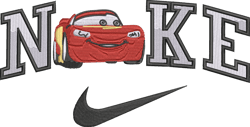 lightning mcqueen nike embroidere file