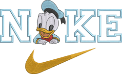 embroidery designs file machine, machine embroidery design, donald duck nike  embroidered  sweatshirt,