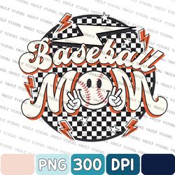 retro baseball mom png for sublimation, baseball mom download, baseball designs, baseball png for pngs design, design do