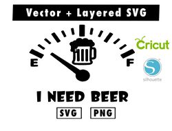 i need beer svg & png files for cricut machine , anime svg , manga svg , goku svg