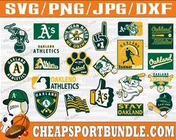 Bundle 22 Files Oakland Athletics Baseball Team svg, Oakland Athletics Svg, MLB Team  svg, MLB Svg, Png, Dxf, Eps, Jpg,