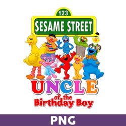 sesame street uncle of the birthday boy png, sesame monsters birthday png, sesame street png, birthday boy png